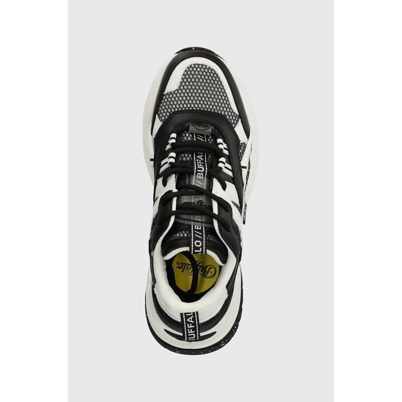 Buffalo sneakers Triplet Hollow colore nero 1636076
