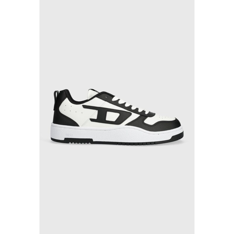 Diesel sneakers in pelle S-Ukiyo V2 Low colore nero Y03363-P5576-H1532