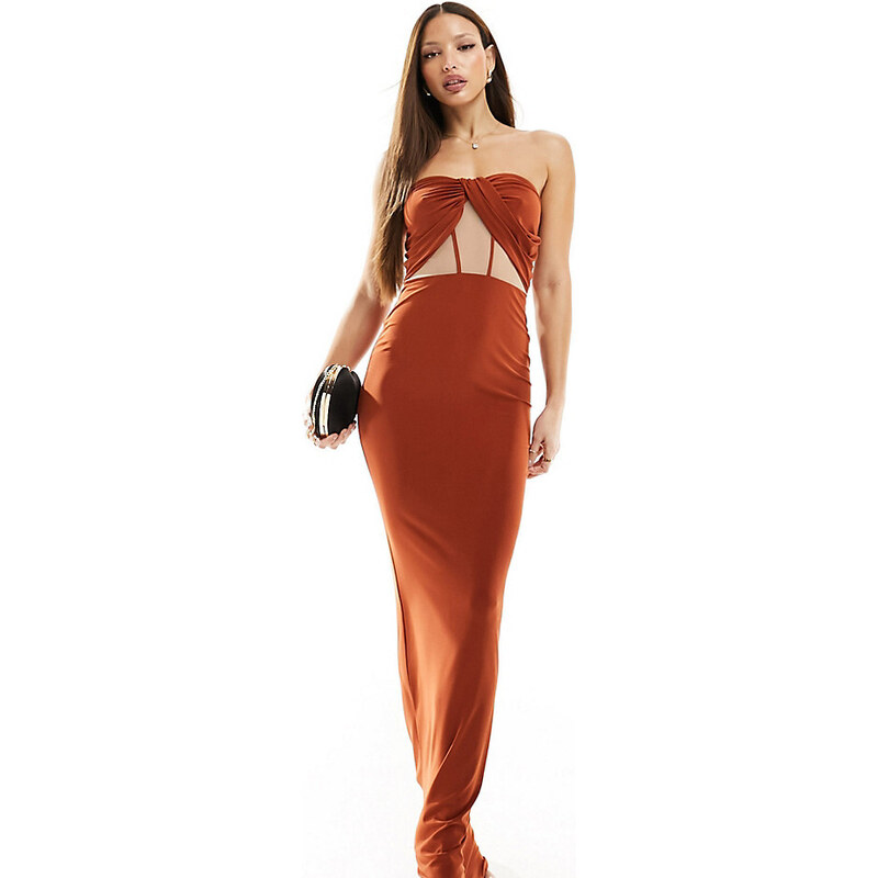 Vestito Lingerie In Rete Donna JFAN - Abito Lungo Trasparente Sexy Per Serate - Foto 10