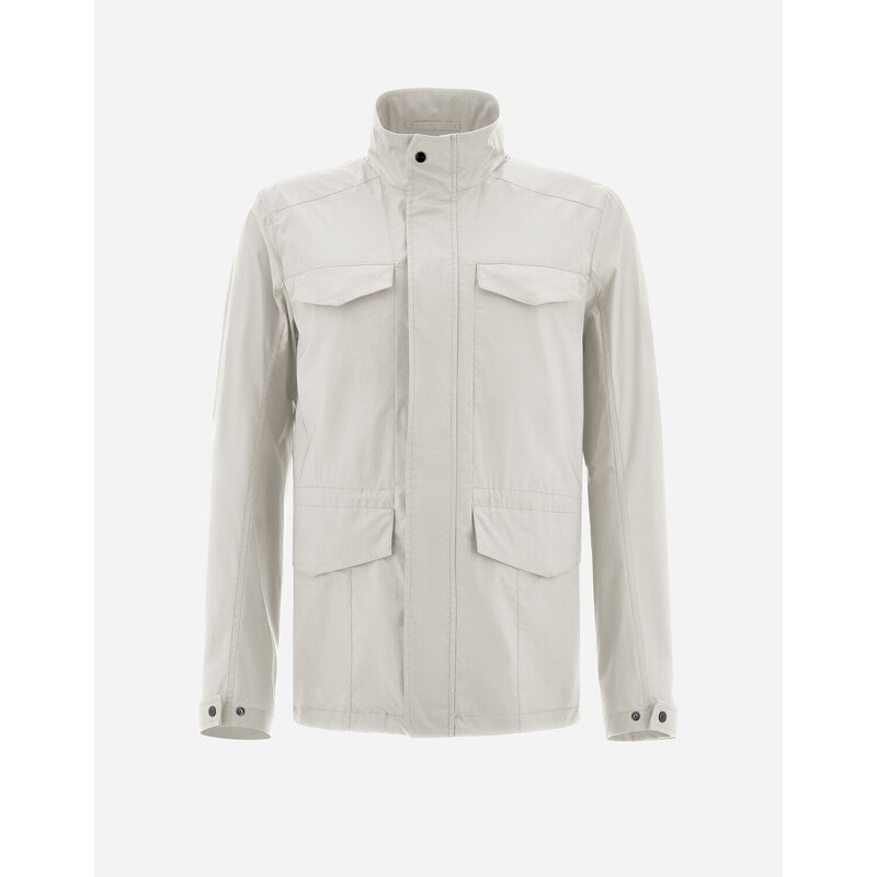 Herno FIELD JACKET IN LIGHT COTTON STRETCH