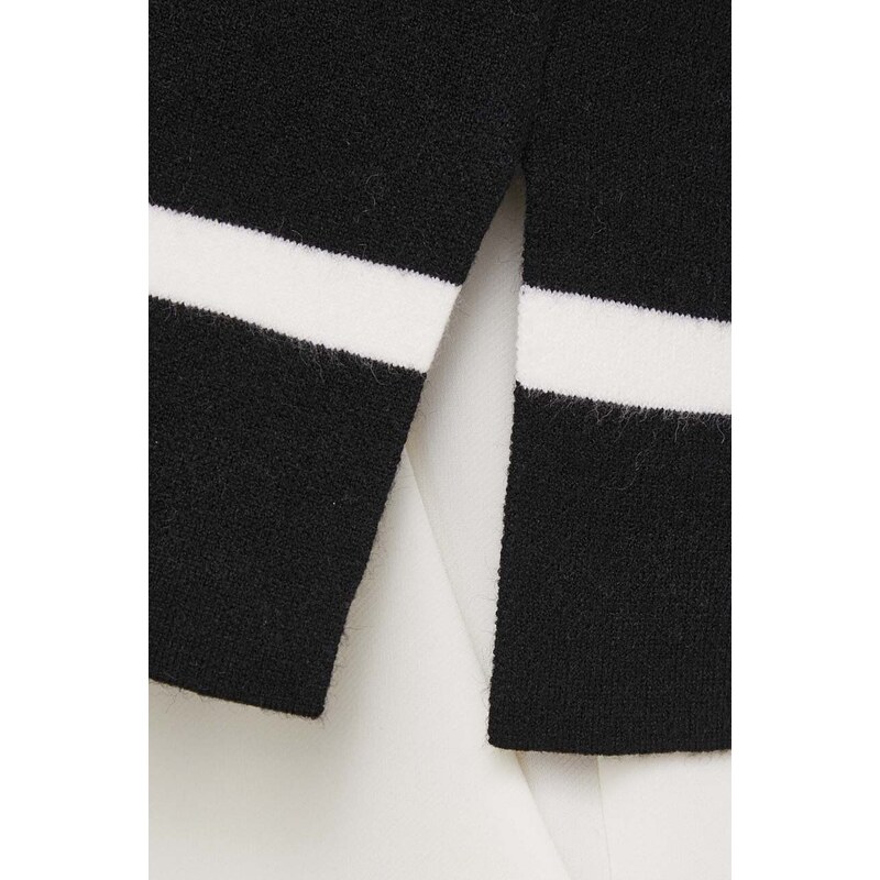Sisley maglione donna colore nero