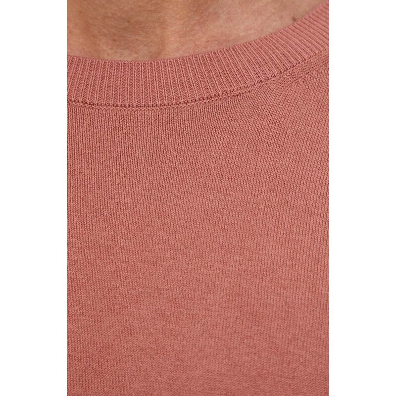 Sisley maglione uomo colore rosa