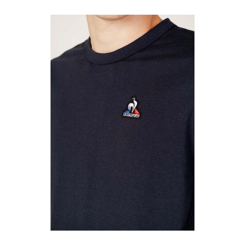 T-Shirt Uomo Le Coq Sportif - Maniche Corte, 100% Cotone, Jersey 140g, Regolare, Con Gallo Ricamato