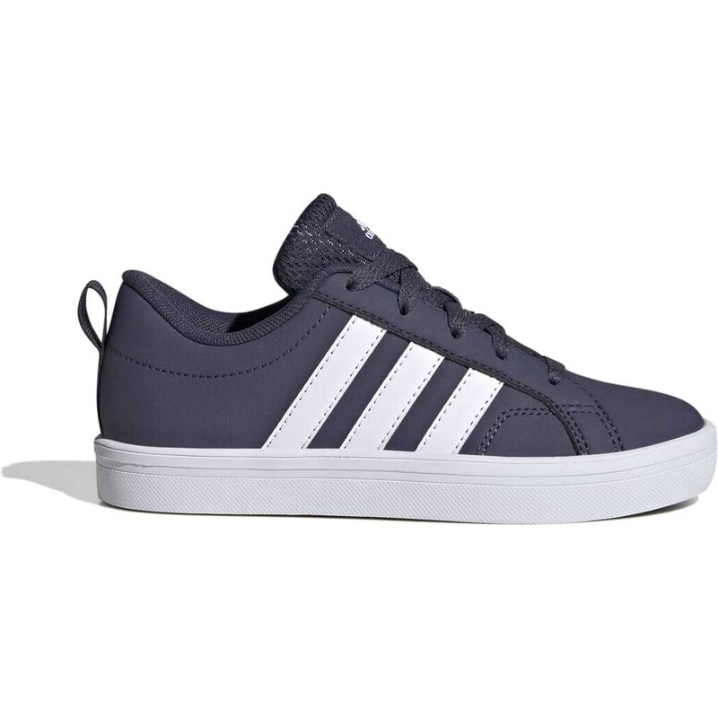Sneakers blu navy da ragazzo con strisce bianche adidas VS Pace 2.0 K