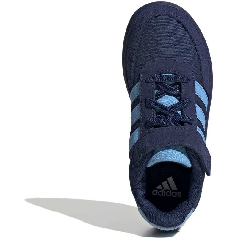Sneakers blu da bambino con strisce azzurre adidas Breaknet 2.0 EL K