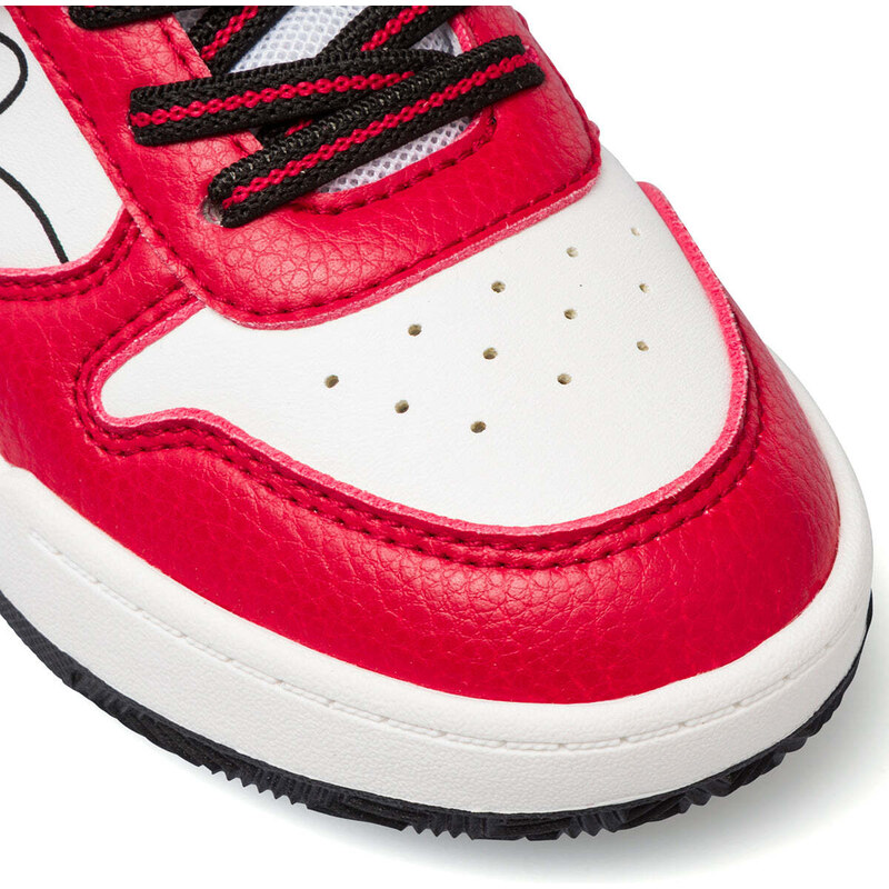 Sneakers bianche e rosse da ragazzo Space Boy