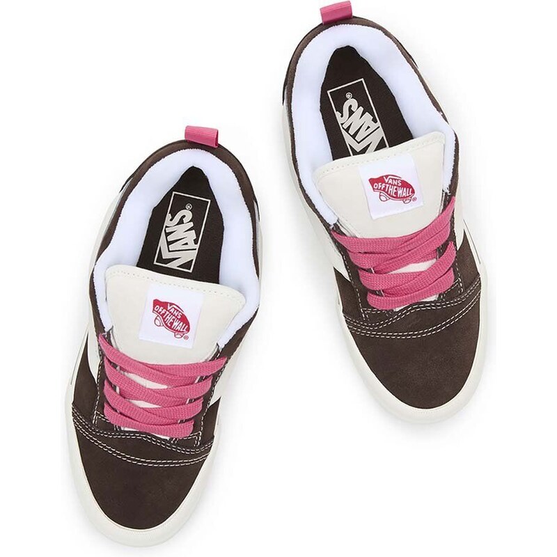 Vans scarpe da ginnastica Knu Skool donna colore marrone VN0009QCBF21