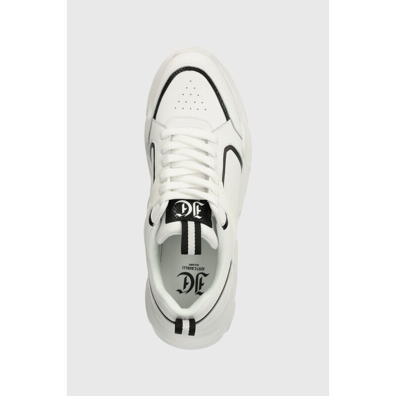 Just Cavalli sneakers colore bianco 76QA3SL9 76QA3SM1