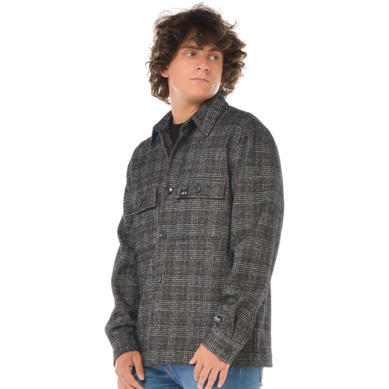 Hurley Giacca In Flanella Uomo - Modello Camionista, Foderata In Sherpa, Calda E Morbida, Quadretti - 5