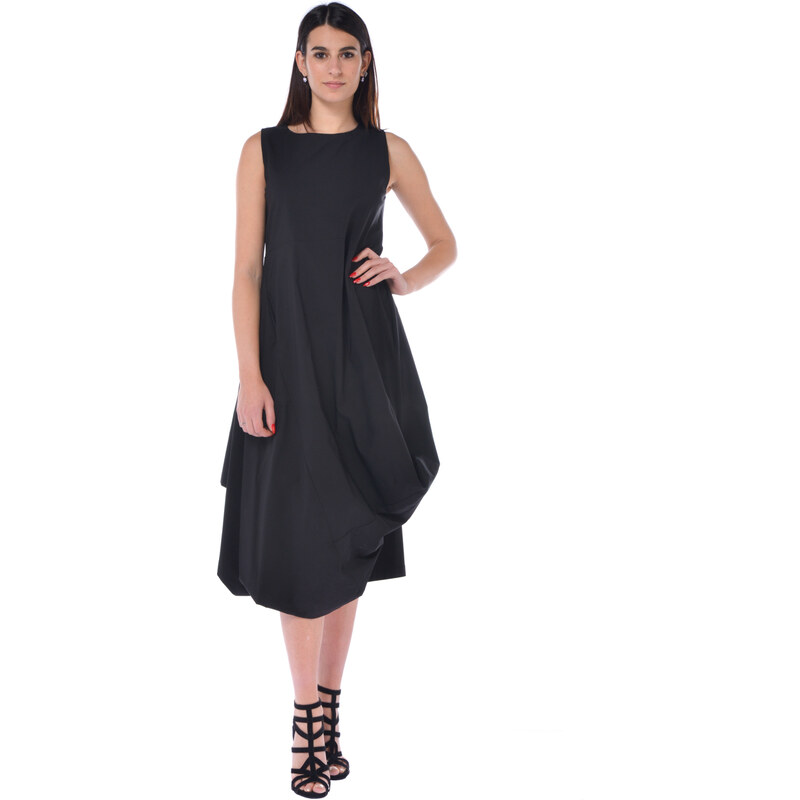 abito Lungo da donna Jurere a palloncino asimmetrico Stileo