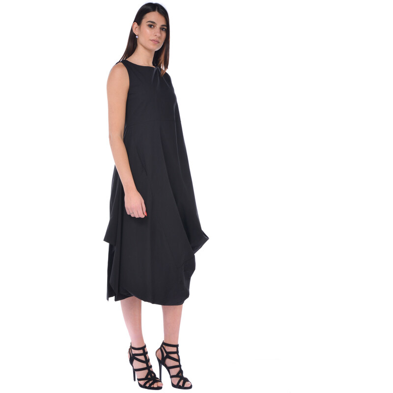 abito Lungo da donna Jurere a palloncino asimmetrico Stileo