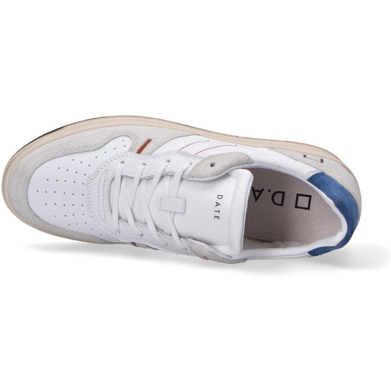 D.A.T.E Sneaker Court 2.0 Nylon White bluette