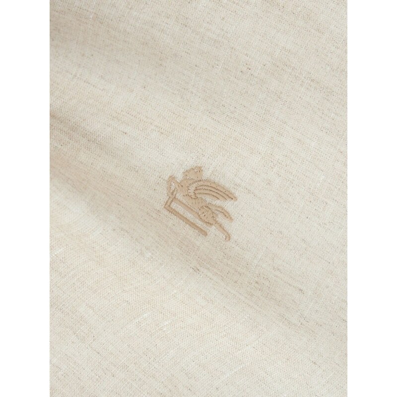 Etro Camicia beige in lino