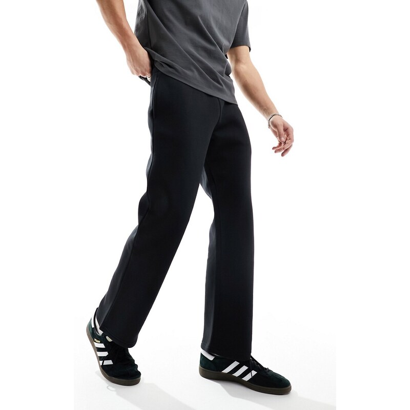 Selected Homme - Joggers ampi neri-Nero