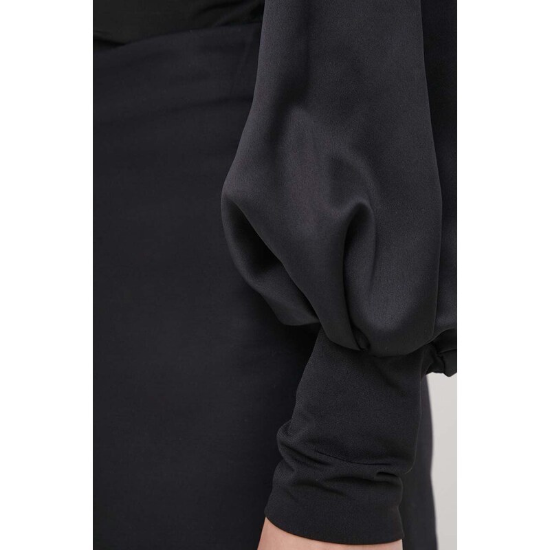 Sisley camicetta donna colore nero