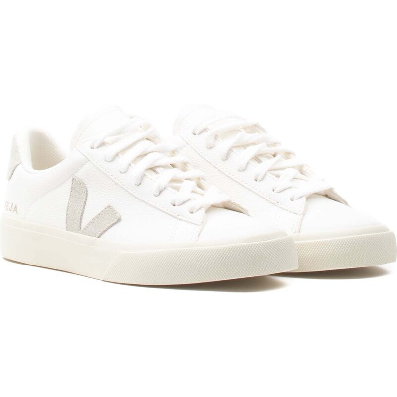 Veja Chromefree Leather Extra White Natural-Suede