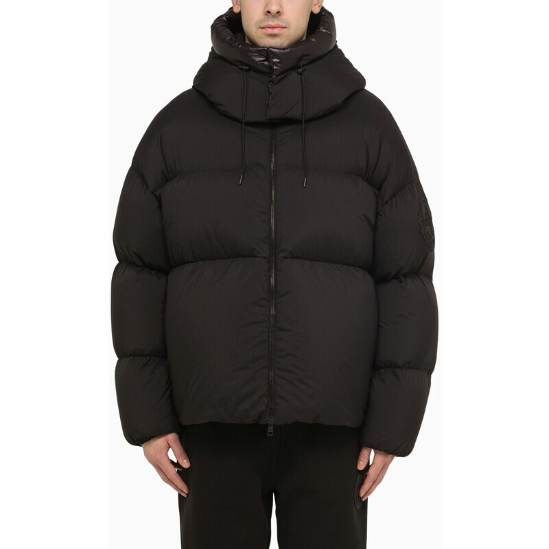 Moncler X Roc Nation By Jay-Z Piumino Antila nero in nylon opaco