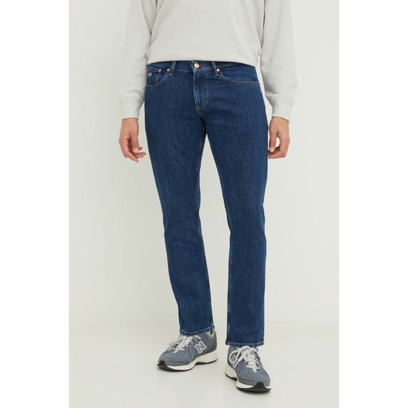 Tommy Jeans jeans Scanton uomo colore blu navy