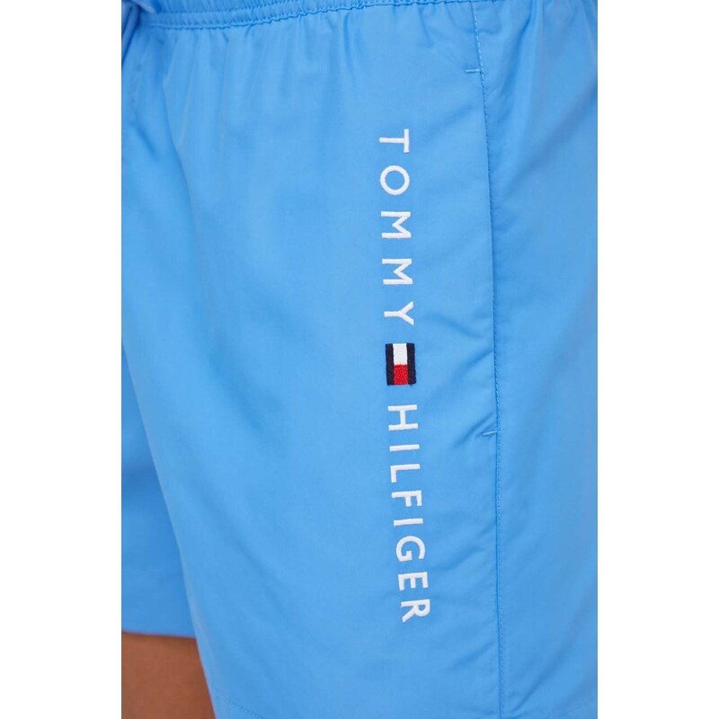 Tommy Hilfiger pantaloncini da bagno colore blu
