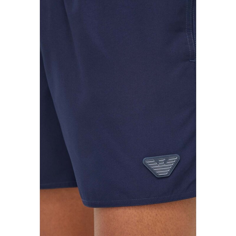 Emporio Armani Underwear pantaloncini da bagno colore blu navy