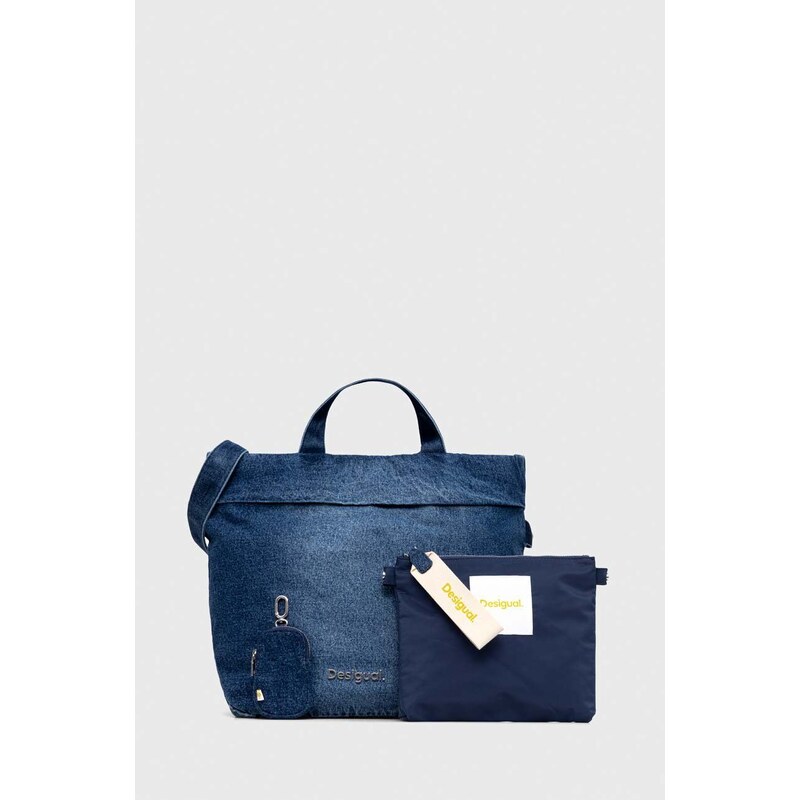 Desigual borsetta colore blu navy