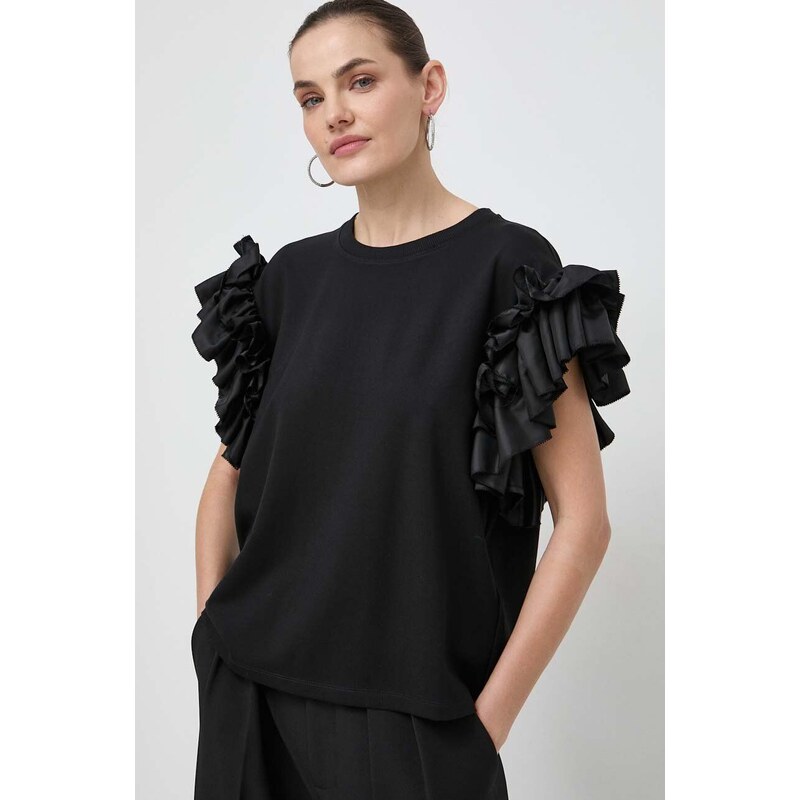 Custommade t-shirt donna colore nero