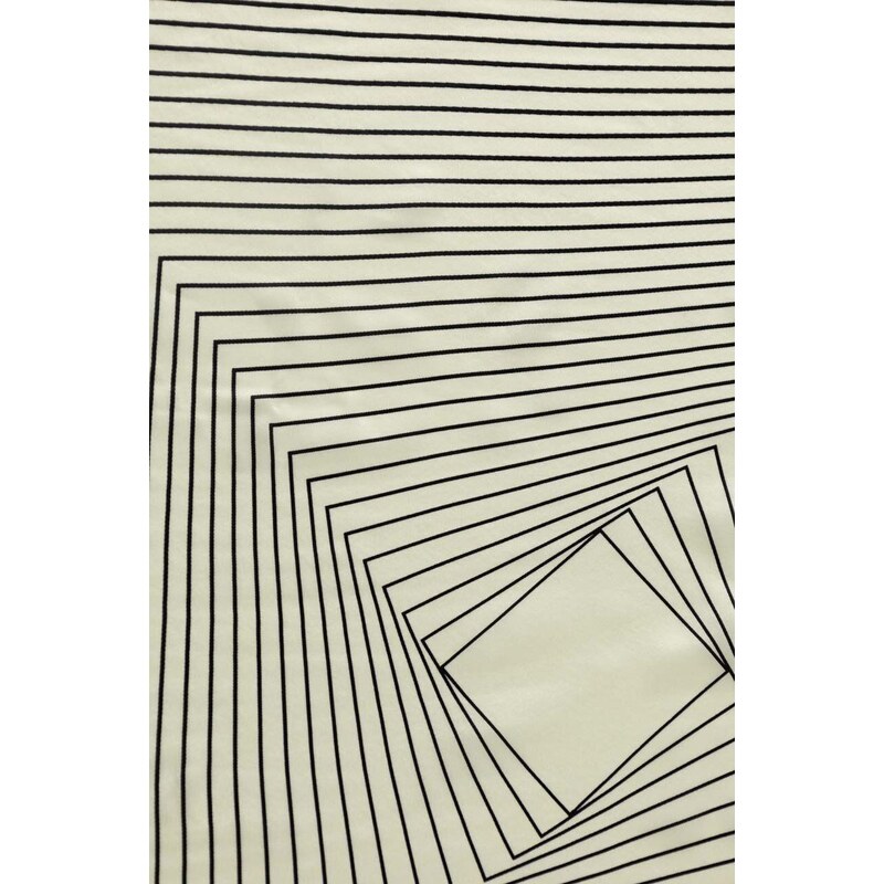 Sisley foulard in seta colore beige