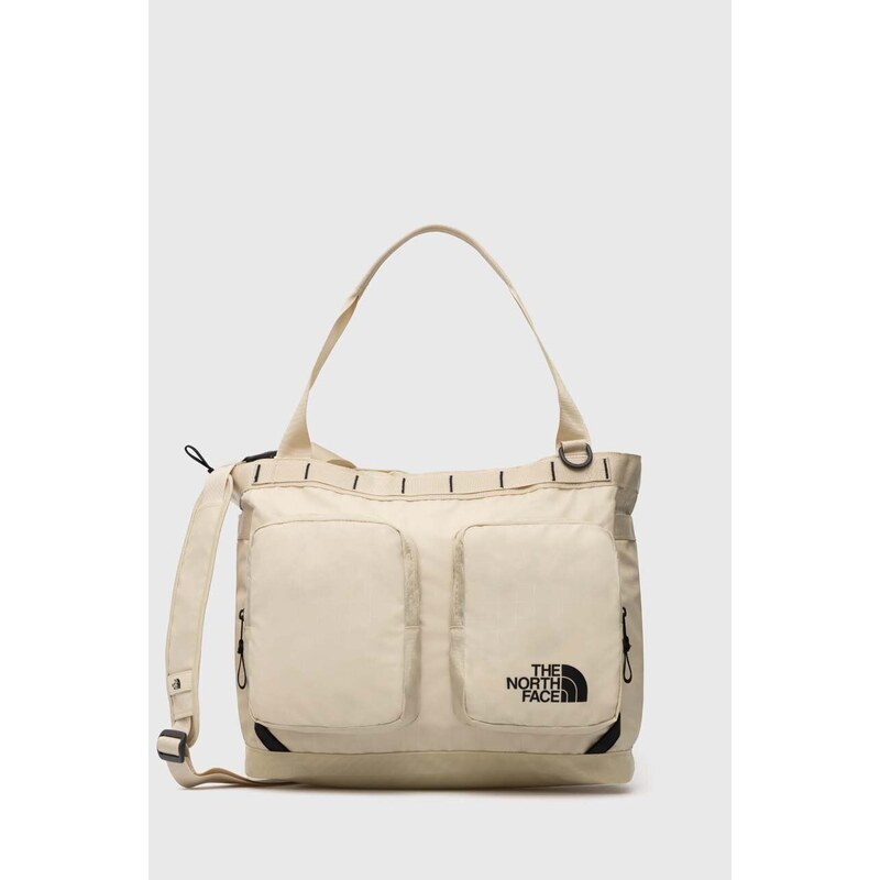The North Face borsa Base Camp Voyager Tote colore beige NF0A81BM4D51