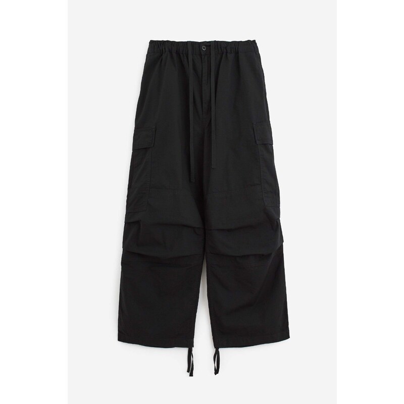 Carhartt WIP Pantalone JET CARGO in cotone nero
