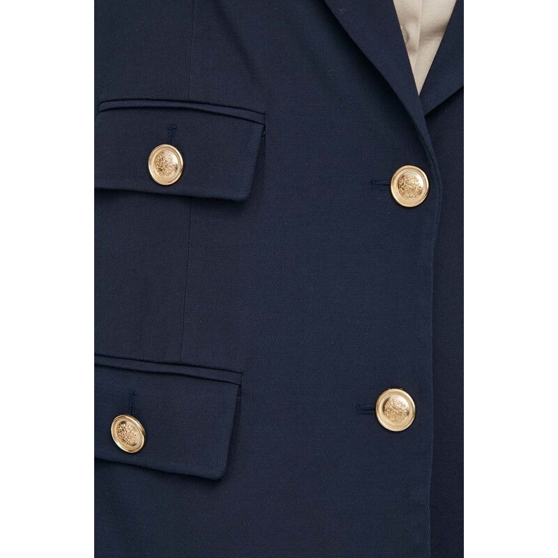 Mos Mosh giacca colore blu navy