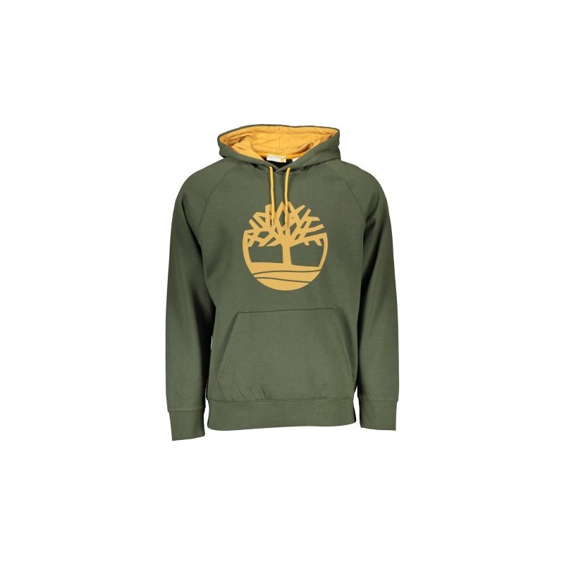 Felpa Russell Uomo NuBlend DriPower Fondo Chiuso Senza Tasche Verde Scuro