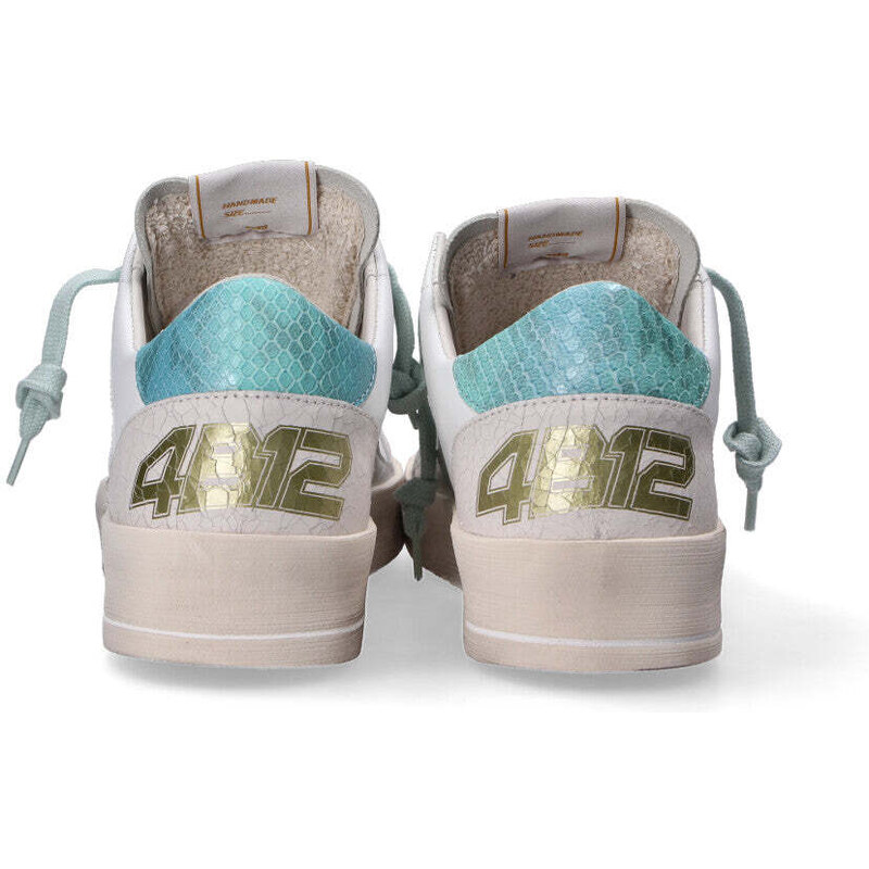 4B12 sneaker Kyle bianco smeraldo