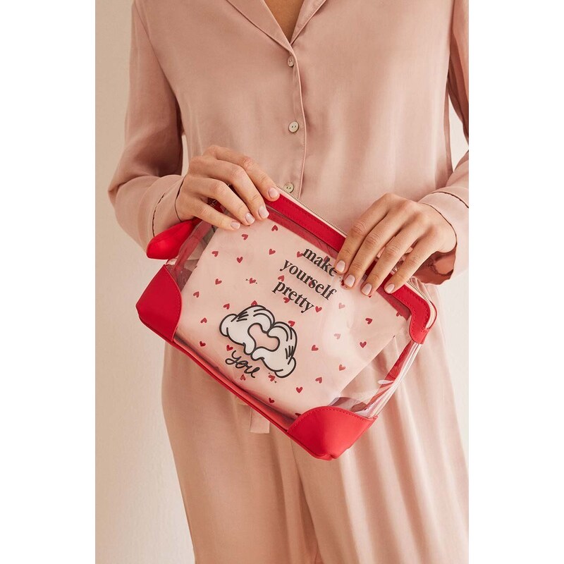 women'secret set beuty Mickey Mouse pacco da 2 colore rosa 4847842