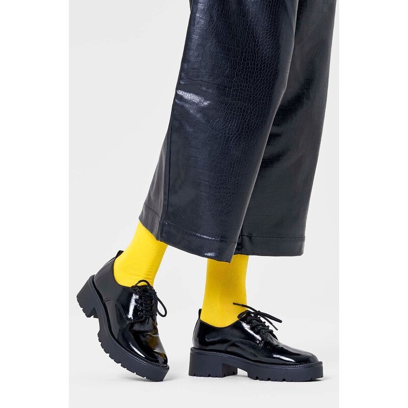 Happy Socks calzini Solid colore giallo