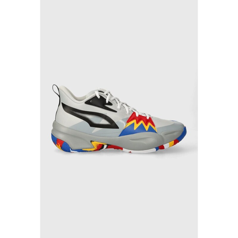 Puma scarpe da pallacanestro Genetics colore grigio 90133