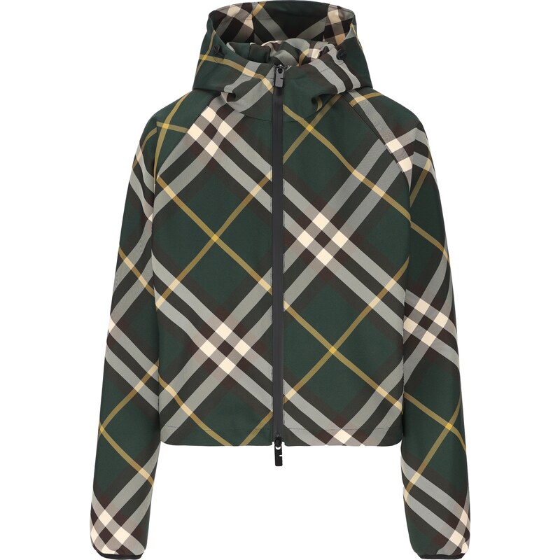 BURBERRY Giacca Cropped Check