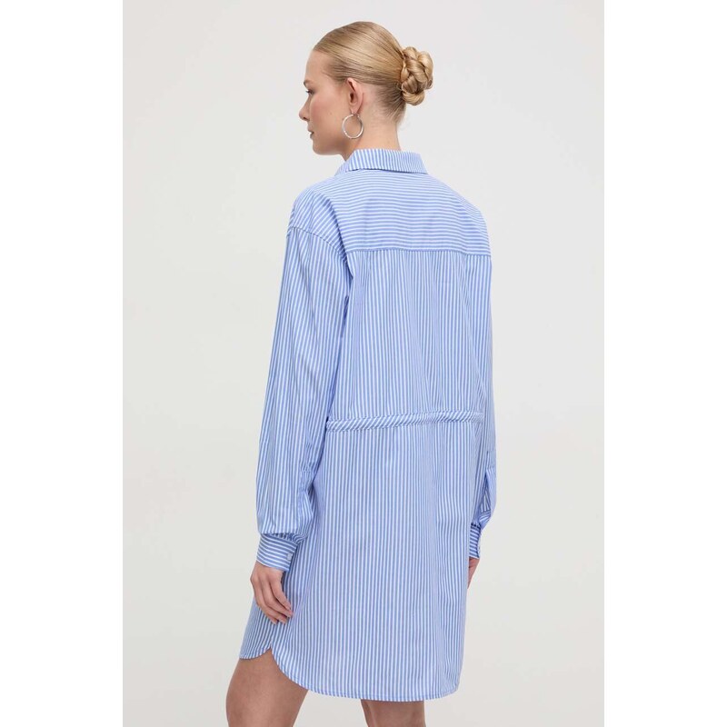 Silvian Heach camicia in cotone donna colore blu