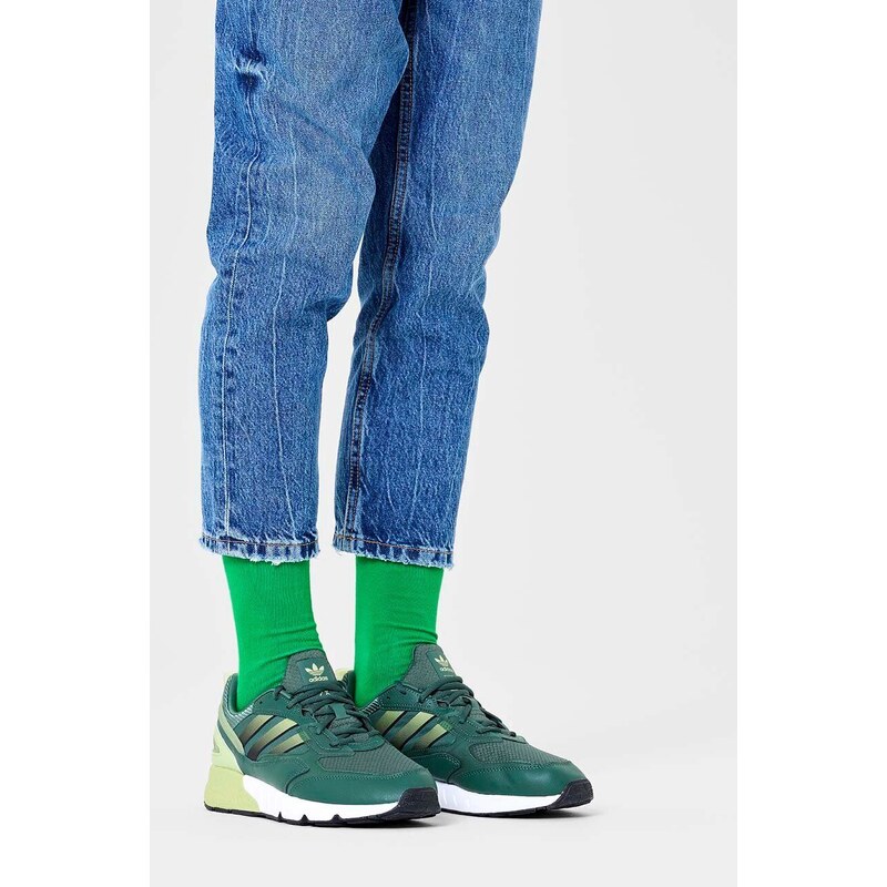 Happy Socks calzini Solid Sock colore verde
