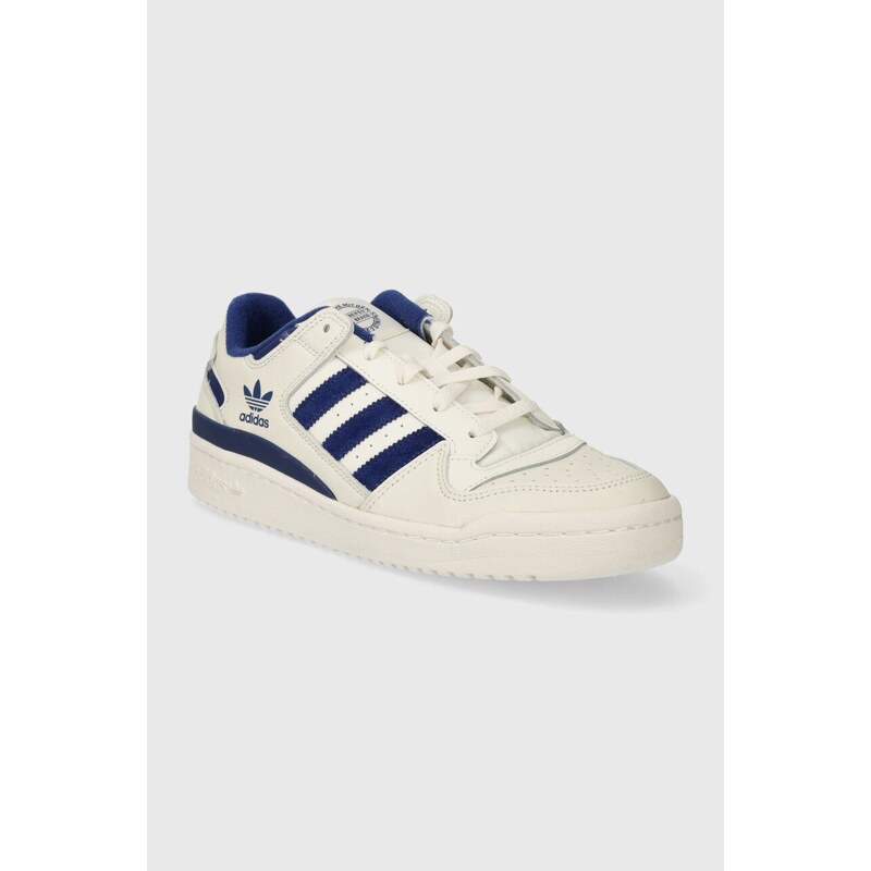 adidas Originals sneakers in pelle Forum Low CL colore bianco IG3777