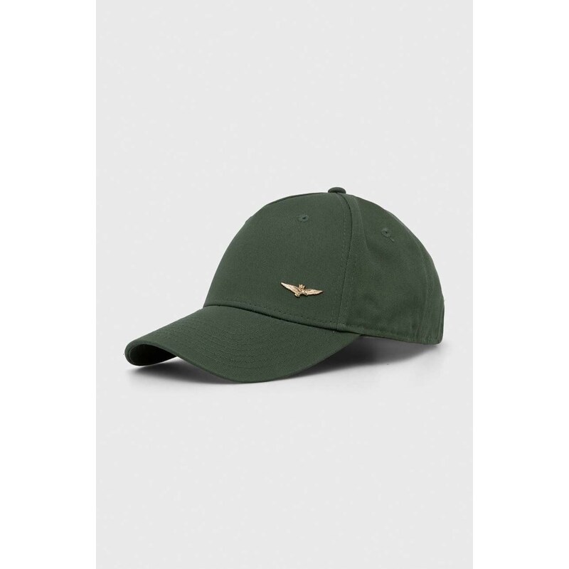 Aeronautica Militare berretto da baseball in cotone colore verde