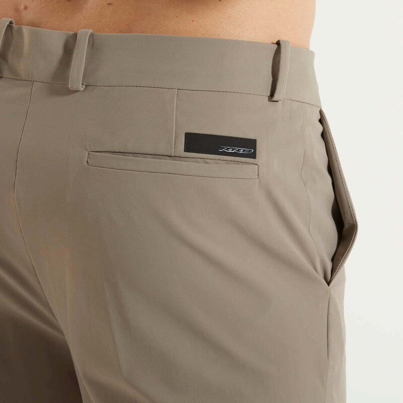 RRD pantalone elegante tessuto tecnico tortora