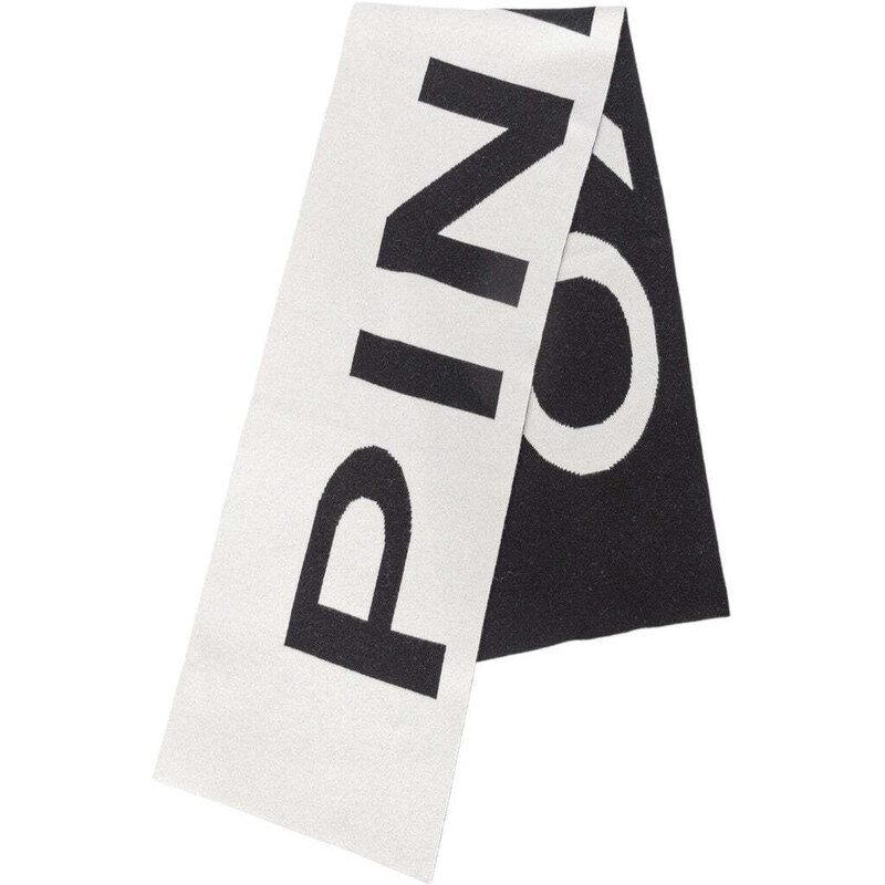 Pinko Sogliola sciarpa maxi logo