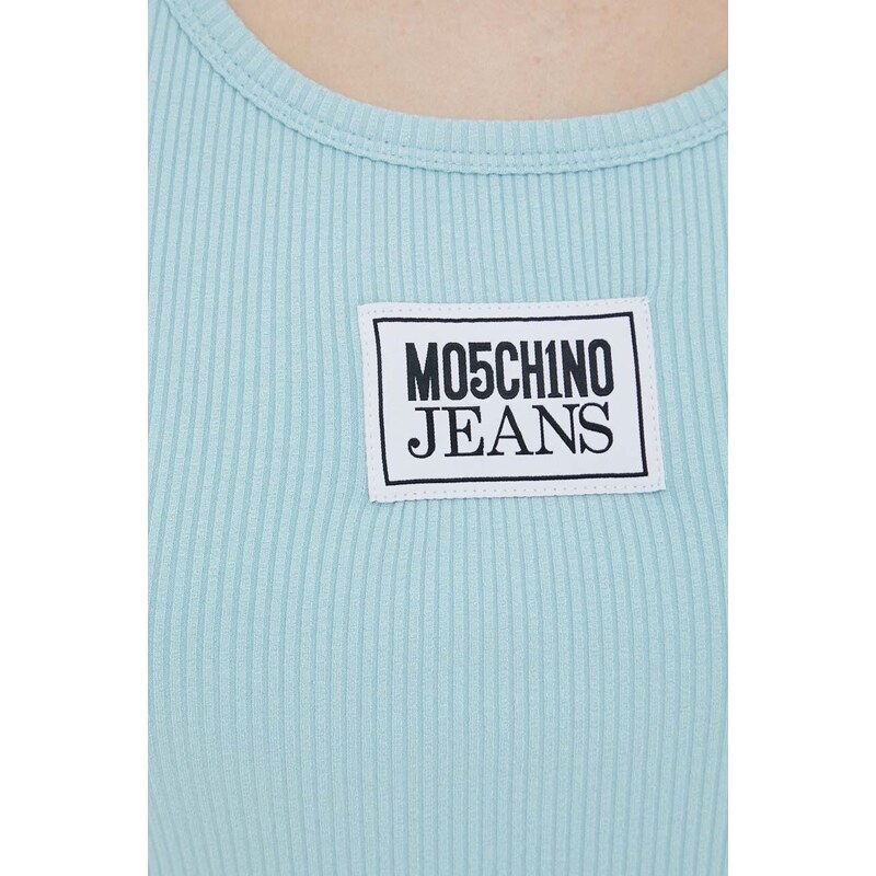 Moschino Jeans top donna colore blu