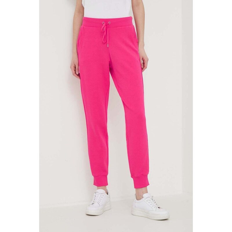 United Colors of Benetton pantaloni da jogging in cotone colore rosa