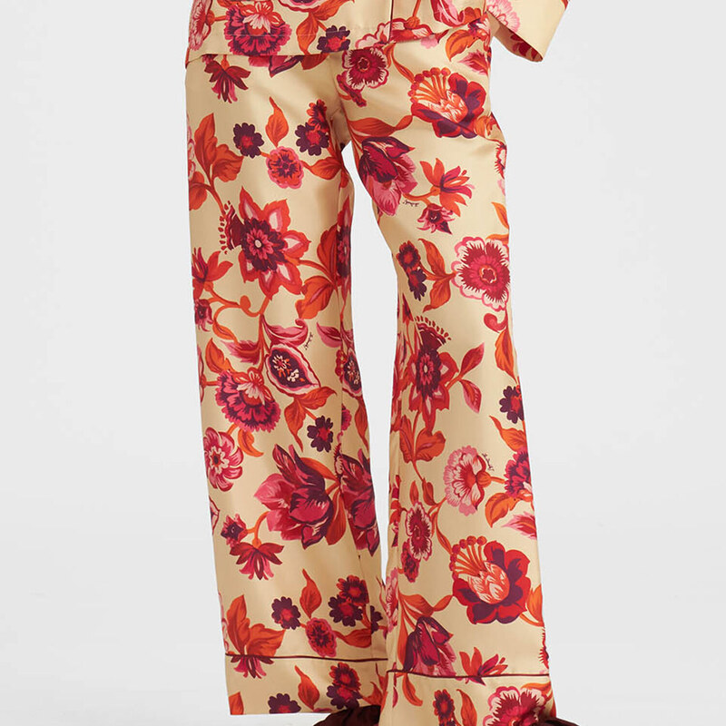 La DoubleJ Shorts & Pants gend - Pajama Pants Hottie Cream L 100% Silk
