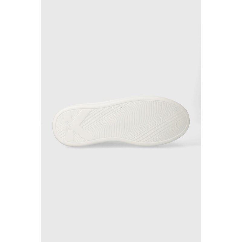 Karl Lagerfeld sneakers in pelle KAPRI MENS colore bianco KL52538