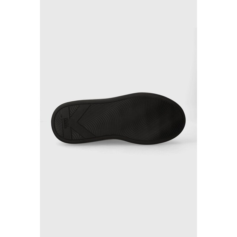 Karl Lagerfeld sneakers in pelle KAPRI KUSHION colore nero KL52671