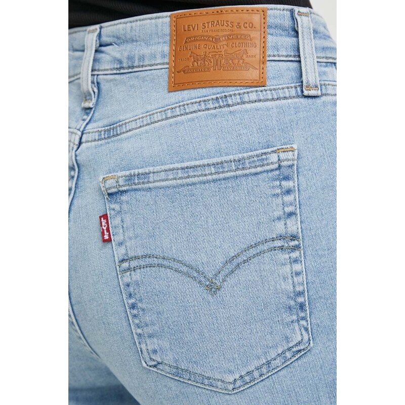 Levi's jeans 721 HIGH RISE SKINNY donna colore blu