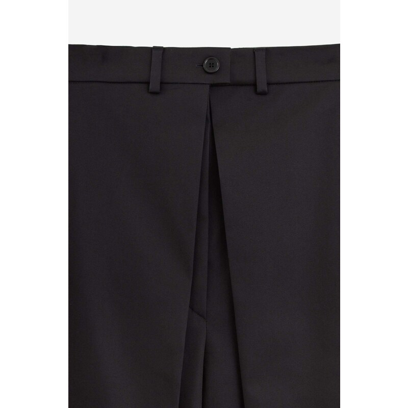 SPORTMAX Pantalone FANFARA in cotone nero