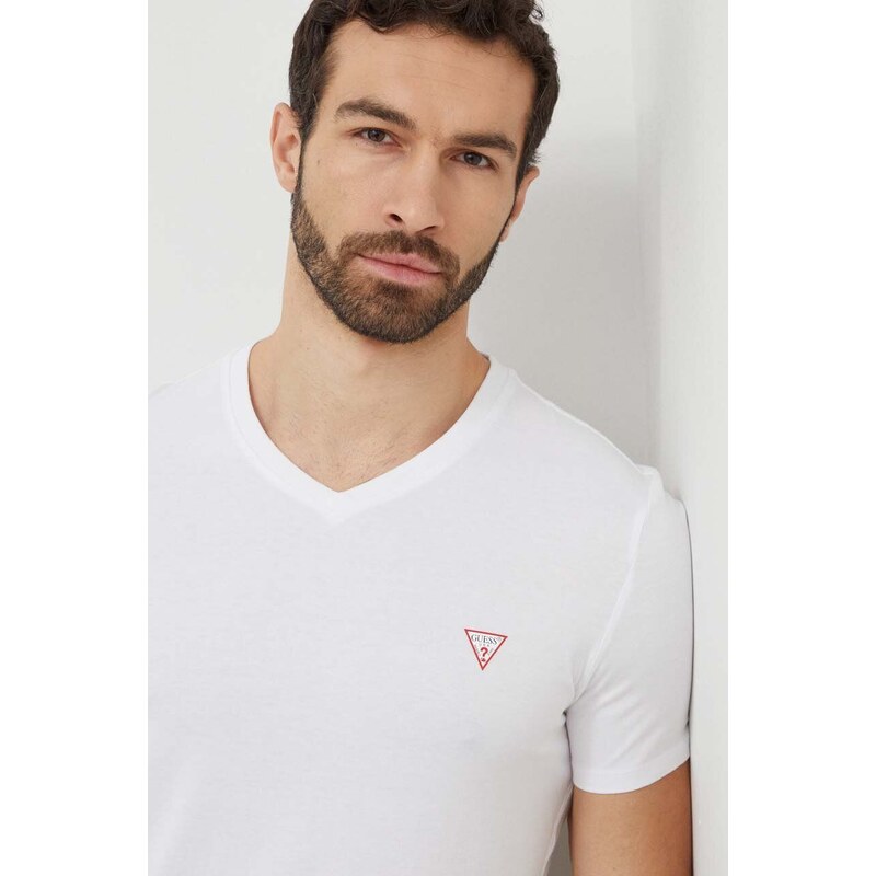 Classic Fit Korte Mouwen Crewneck Met Rechte Zoom In 145 Gsm Katoen Jersey Geen - Foto 6